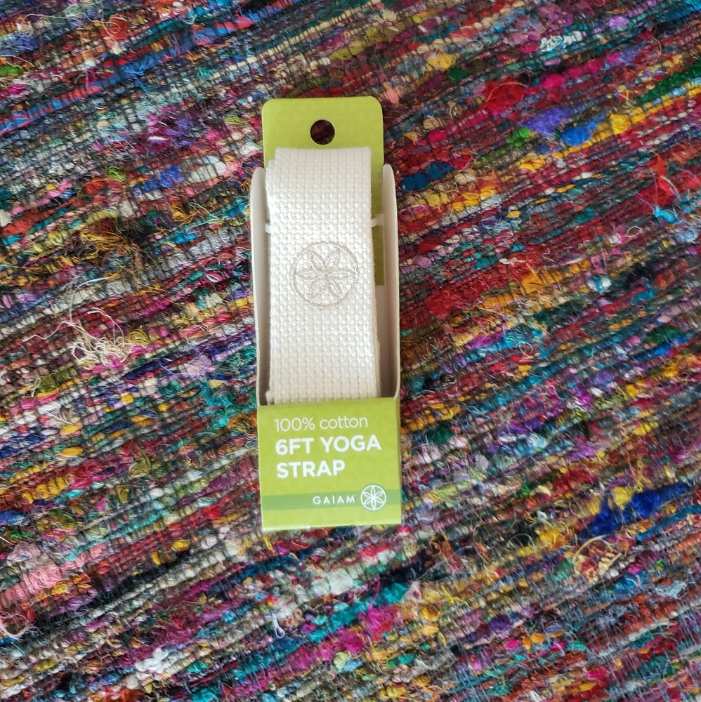 100% Cotton 6Ft Yoga Strap From Gaiam